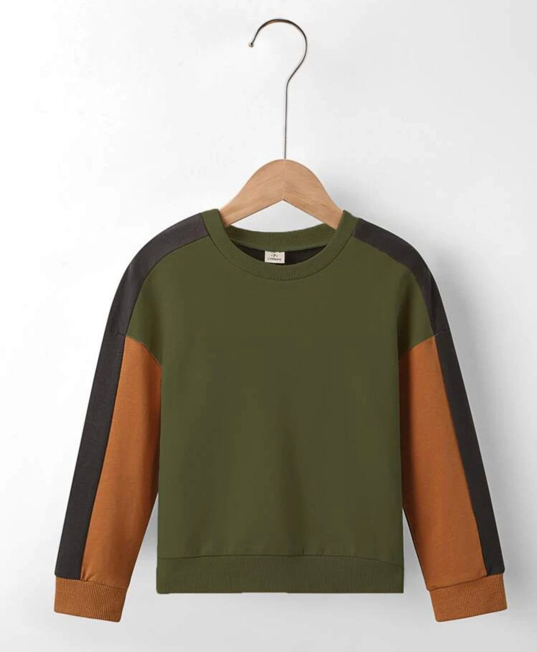 Fall Color Block Sweatshirt