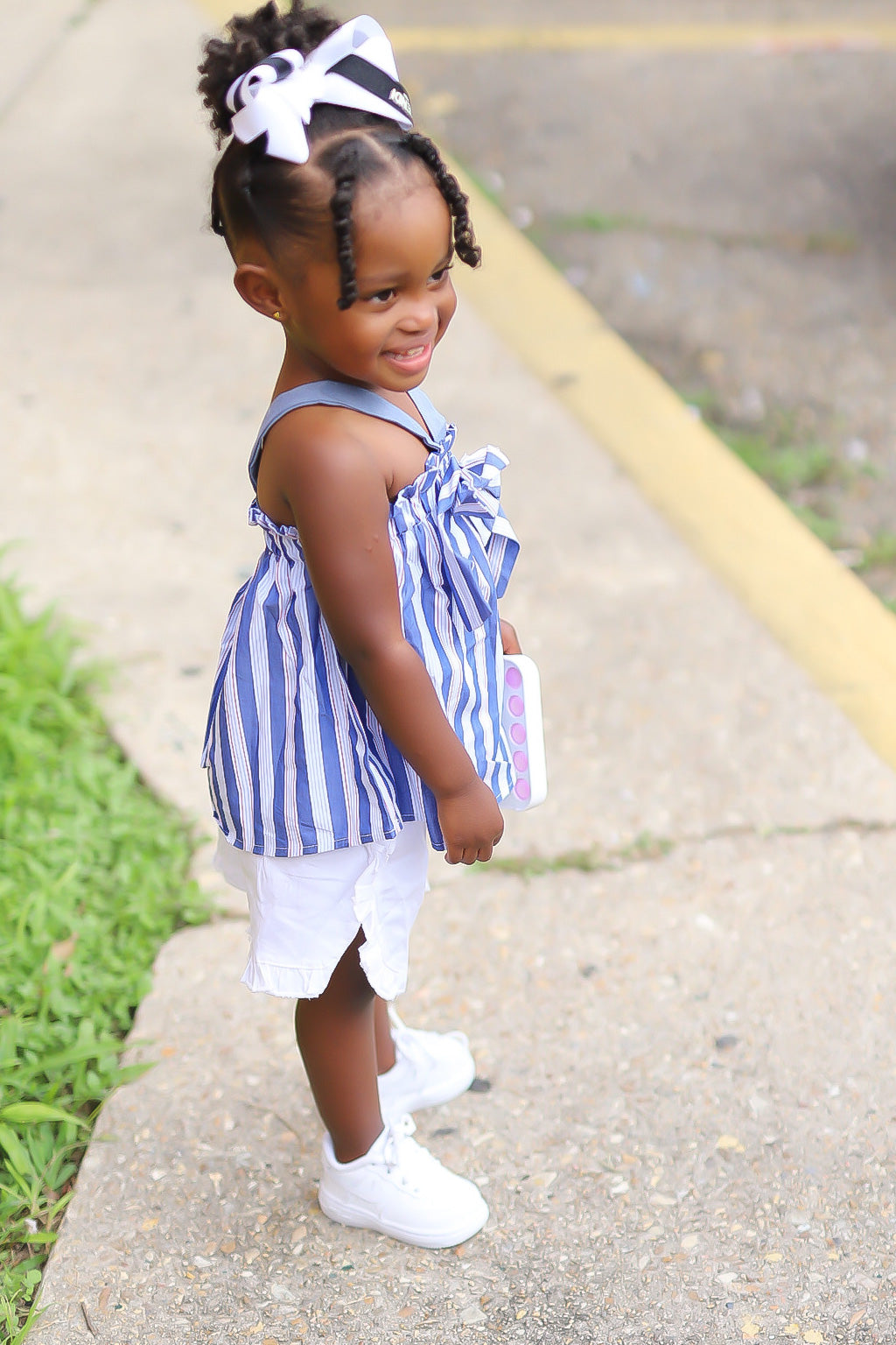 Royalty Striped Infant Set